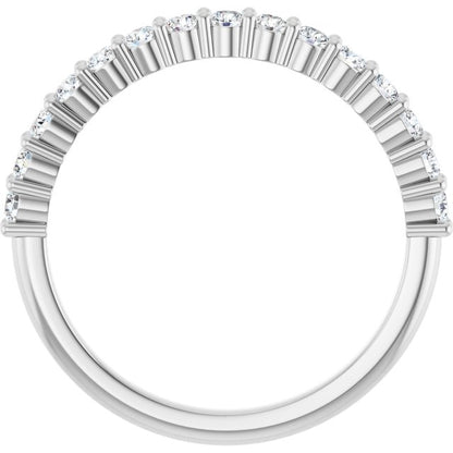 3/8 CTW Natural Diamond 15-Year Anniversary Band