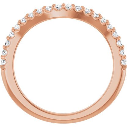 1/4 CTW Natural Diamond Matching Band, 4.21 mm