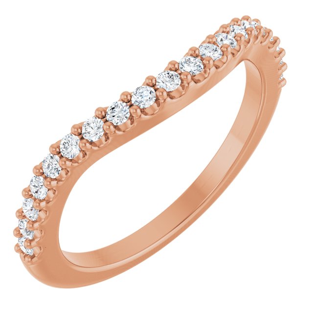 1/4 CTW Natural Diamond Matching Band, 4.21 mm