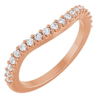 1/4 CTW Natural Diamond Matching Band, 4.21 mm
