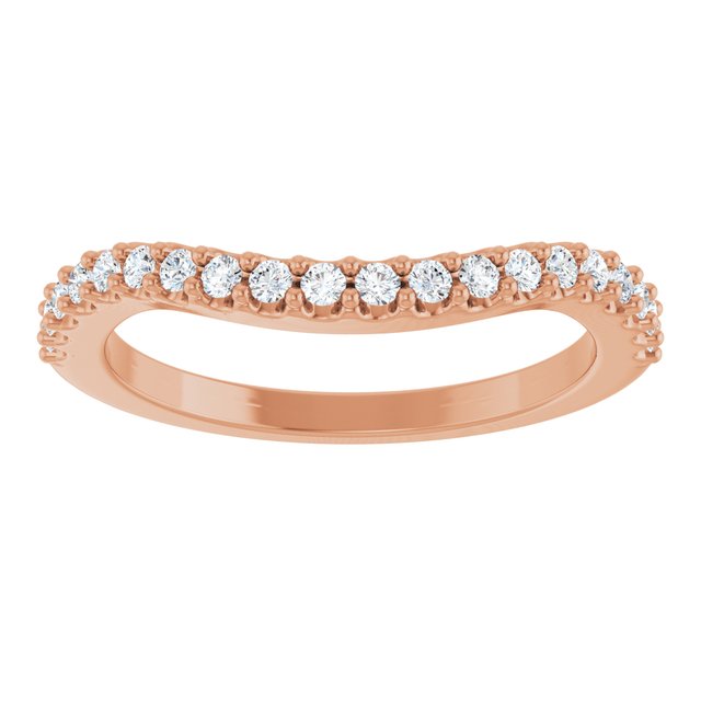1/4 CTW Natural Diamond Matching Band, 4.21 mm