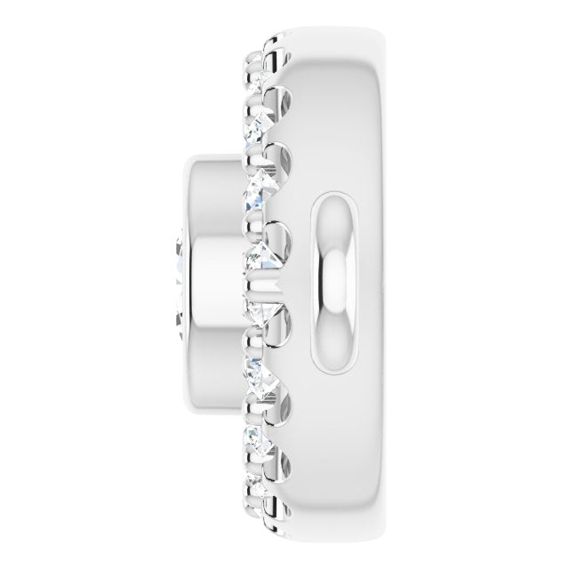 1/10 CTW Lab-Grown Diamond Evil Eye Link