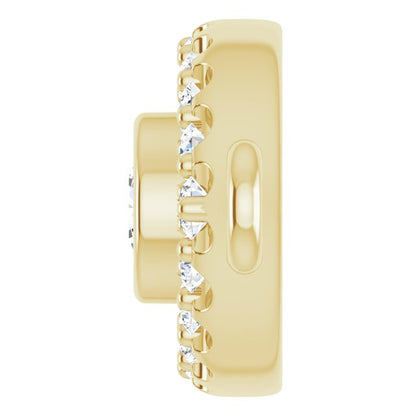 1/10 CTW Lab-Grown Diamond Evil Eye Link