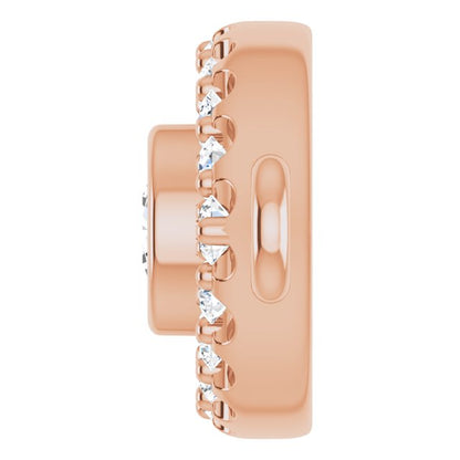 1/10 CTW Lab-Grown Diamond Evil Eye Link