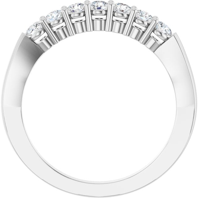3/8 CTW Natural Diamond Anniversary Band, 14.05 x 2.5 mm