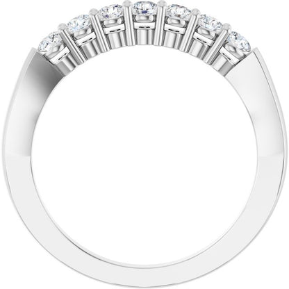 3/8 CTW Natural Diamond Anniversary Band, 14.05 x 2.5 mm