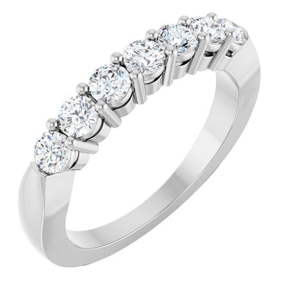 5/8 CTW Natural Diamond Anniversary Band, 14.05 x 2.5 mm