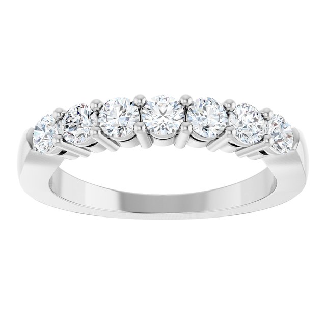 5/8 CTW Natural Diamond Anniversary Band, 14.05 x 2.5 mm
