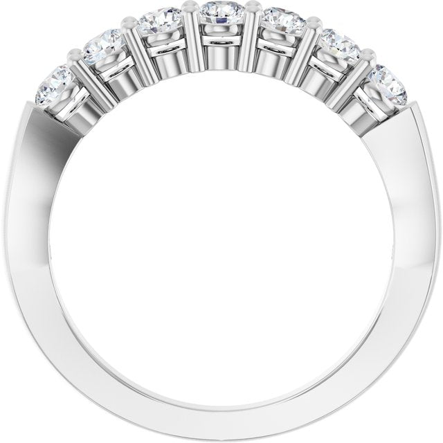 5/8 CTW Natural Diamond Anniversary Band, 14.05 x 2.5 mm