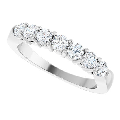 5/8 CTW Natural Diamond Anniversary Band, 14.05 x 2.5 mm