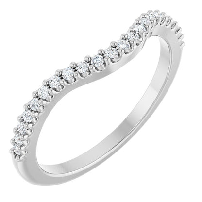 1/6 CTW Natural Diamond Matching Band, 4.03 mm