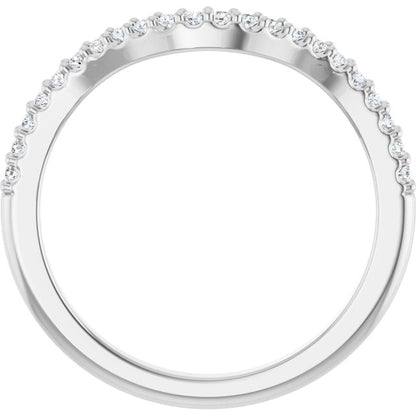 1/6 CTW Natural Diamond Matching Band, 4.03 mm