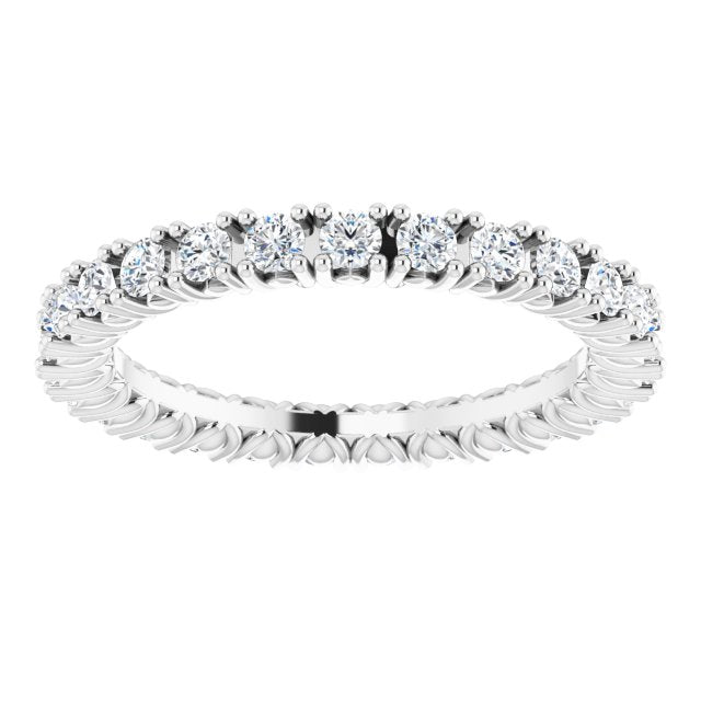 3/4 CTW Natural Diamond Eternity Band, 2.37 mm