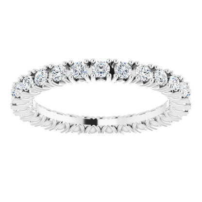 3/4 CTW Natural Diamond Eternity Band, 2.37 mm