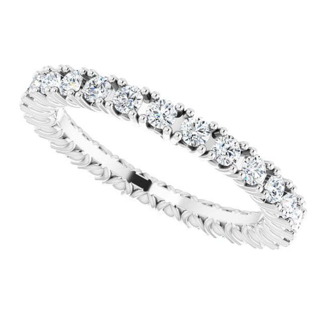 3/4 CTW Natural Diamond Eternity Band, 2.37 mm