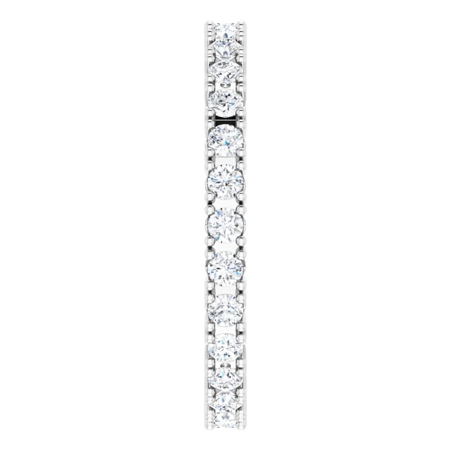 7/8 CTW Natural Diamond Eternity Band, 2.37 mm
