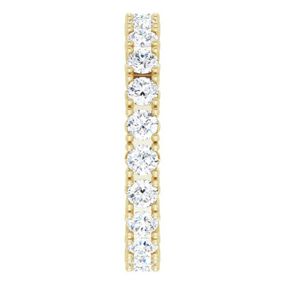 1 1/3 CTW Natural Diamond Eternity Band, 2.74 mm