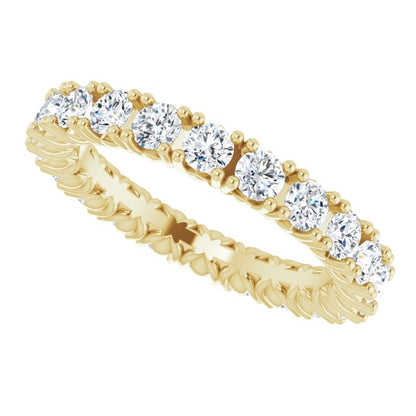 1 1/3 CTW Natural Diamond Eternity Band, 2.74 mm