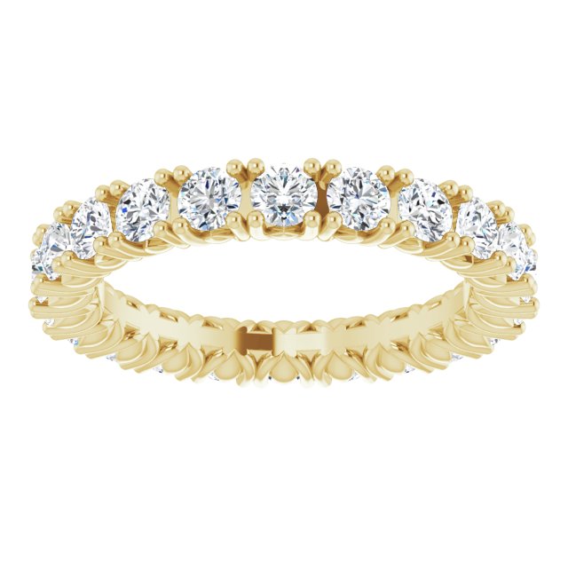 1 1/3 CTW Natural Diamond Eternity Band, 2.74 mm