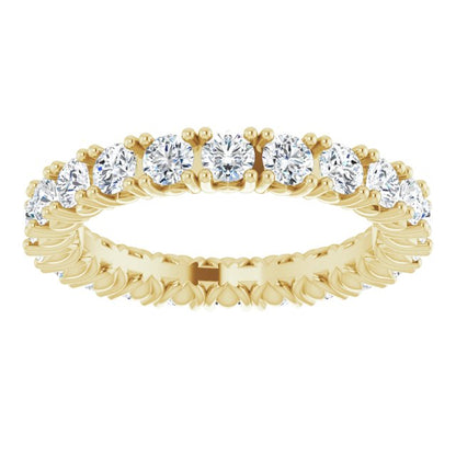 1 1/3 CTW Natural Diamond Eternity Band, 2.74 mm