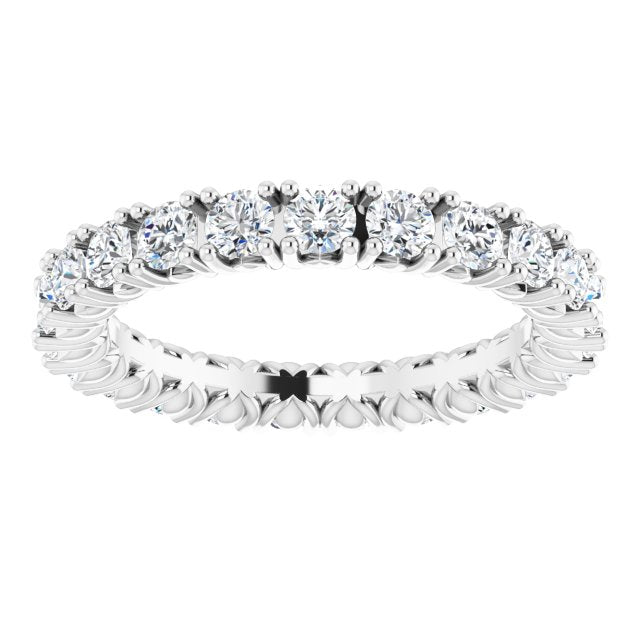 1 3/8 CTW Natural Diamond Eternity Band, 2.74 mm