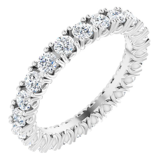 1 3/8 CTW Natural Diamond Eternity Band, 2.74 mm