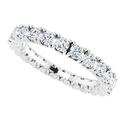 1 3/8 CTW Natural Diamond Eternity Band, 2.74 mm