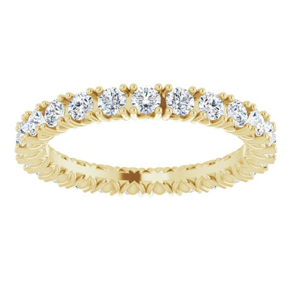 1 1/2 CTW Natural Diamond Eternity Band, 2.74 mm