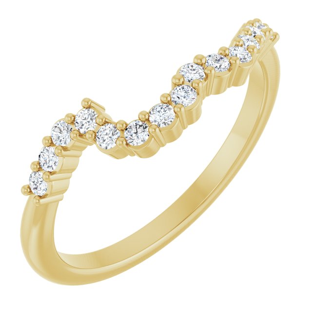 1/5 CTW Natural Diamond Matching Band, 2.85 mm