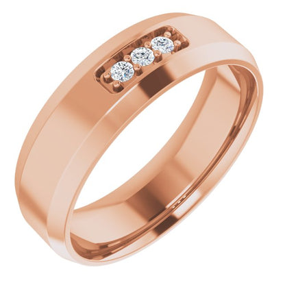 1/10 CTW Lab-Grown Diamond Band, 7 mm