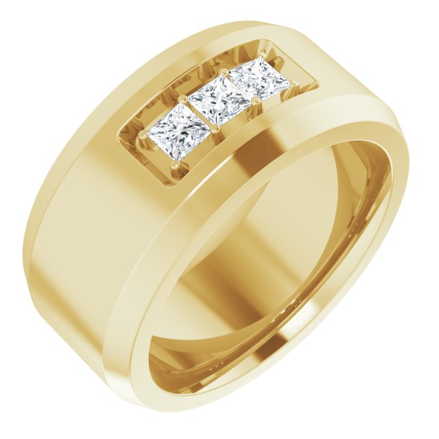 1/2 CTW Lab-Grown Diamond Band, 11 mm