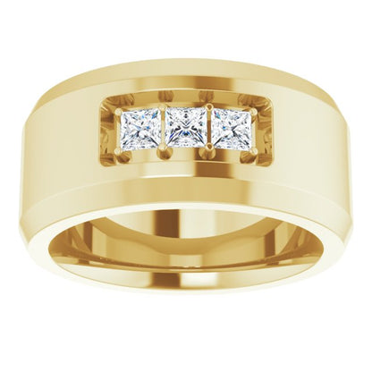 1/2 CTW Lab-Grown Diamond Band, 11 mm