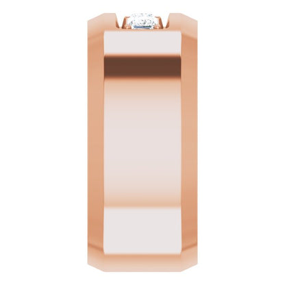 1/2 CTW Lab-Grown Diamond Band, 11 mm