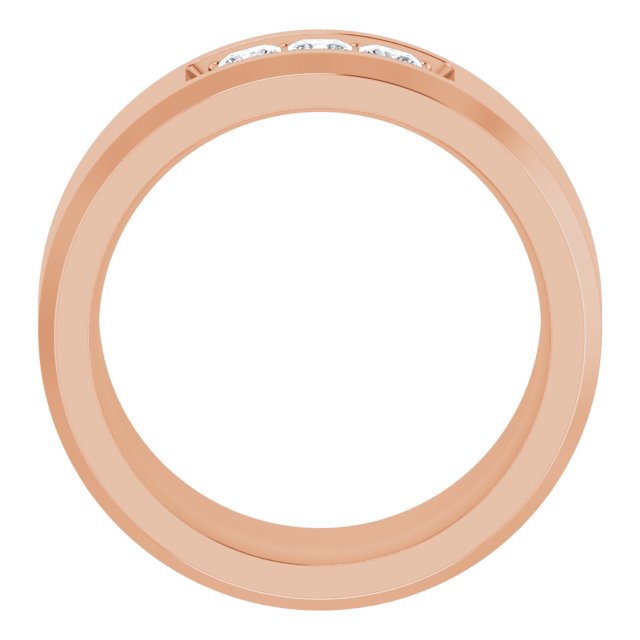1/2 CTW Lab-Grown Diamond Band, 11 mm