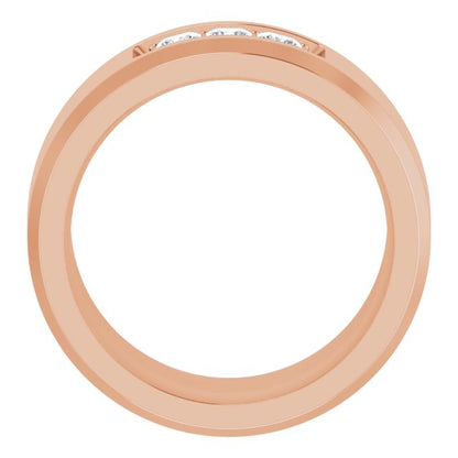 1/2 CTW Lab-Grown Diamond Band, 11 mm