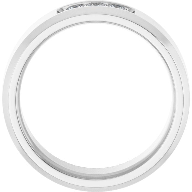 1/4 CTW Lab-Grown Diamond Band, 9.5 mm