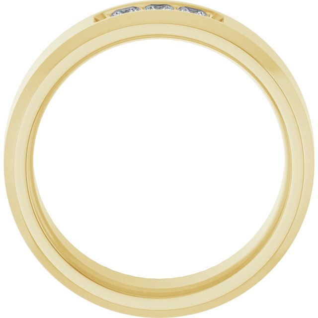1/4 CTW Lab-Grown Diamond Band, 9.5 mm