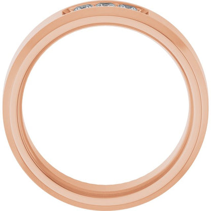 1/4 CTW Lab-Grown Diamond Band, 9.5 mm