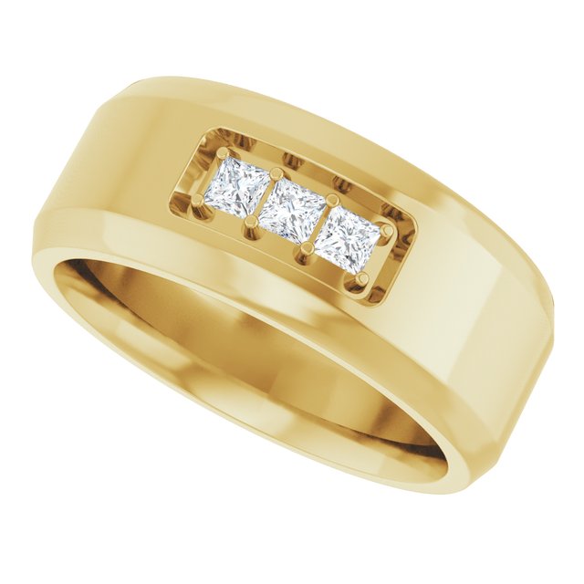 1/4 CTW Lab-Grown Diamond Band, 9.5 mm