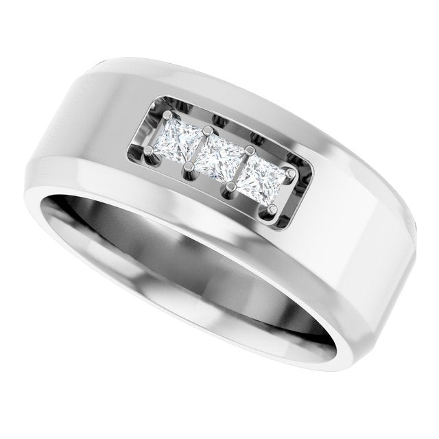 1/4 CTW Lab-Grown Diamond Band, 9.5 mm