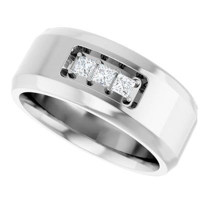 1/4 CTW Lab-Grown Diamond Band, 9.5 mm