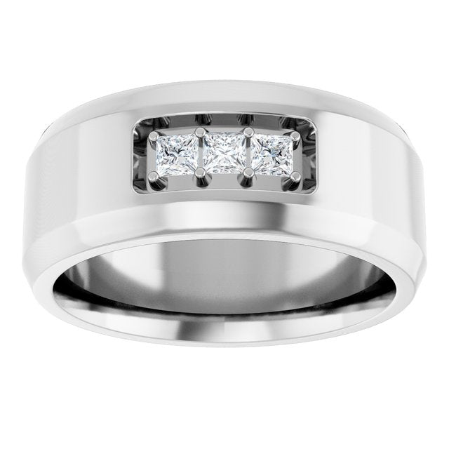 1/4 CTW Lab-Grown Diamond Band, 9.5 mm