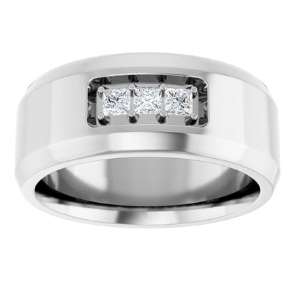 1/4 CTW Lab-Grown Diamond Band, 9.5 mm