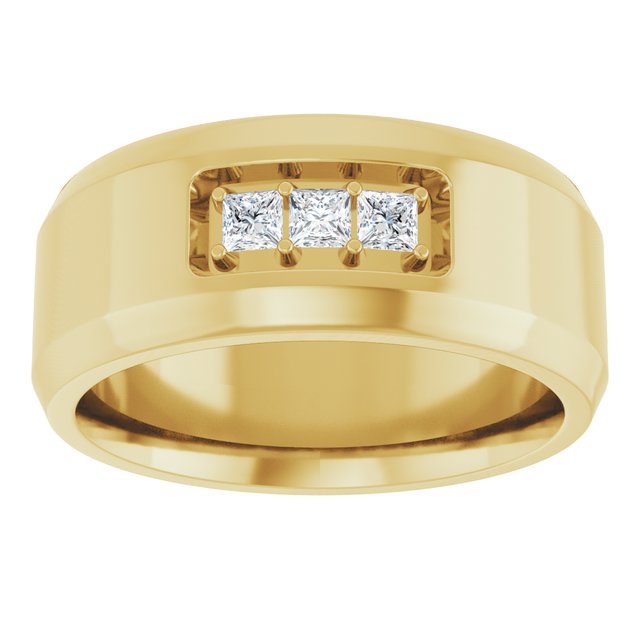 1/4 CTW Lab-Grown Diamond Band, 9.5 mm