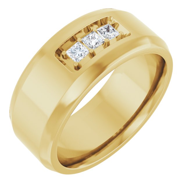 1/4 CTW Lab-Grown Diamond Band, 9.5 mm