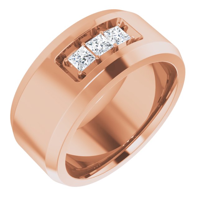 1/2 CTW Lab-Grown Diamond Band, 11 mm