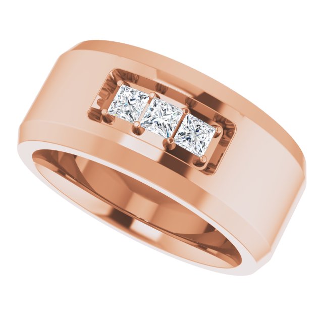 1/2 CTW Lab-Grown Diamond Band, 11 mm
