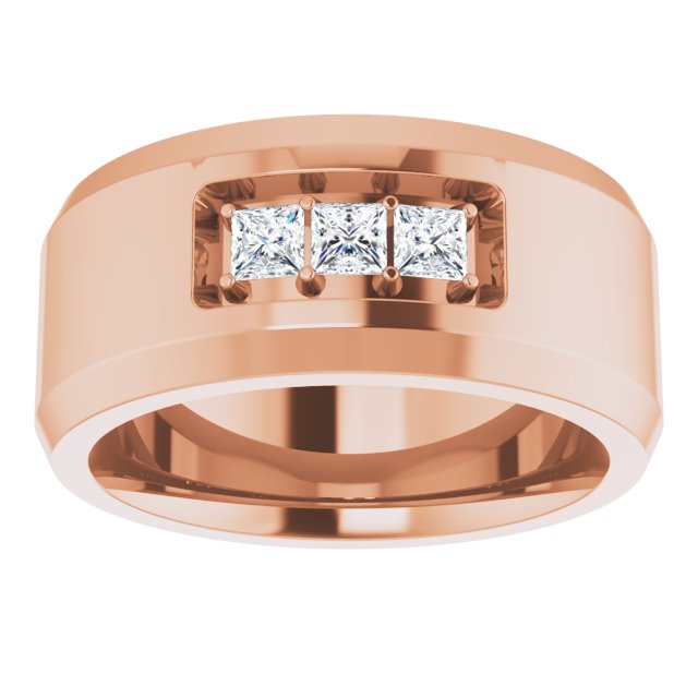 1/2 CTW Lab-Grown Diamond Band, 11 mm