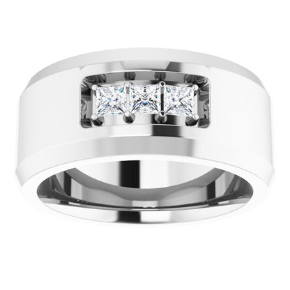 1/2 CTW Lab-Grown Diamond Band, 11 mm