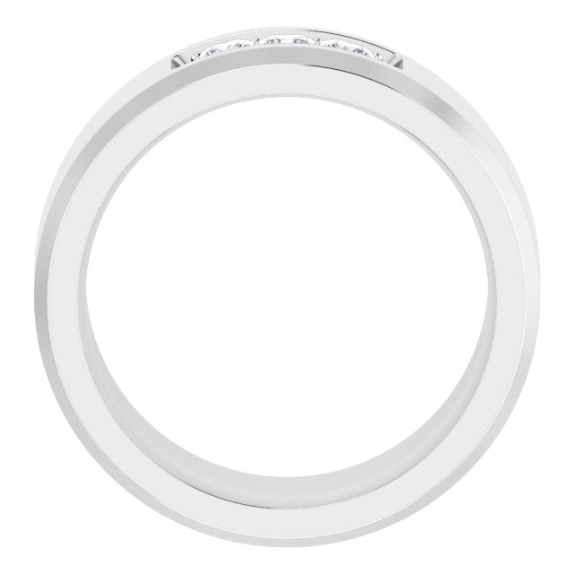 1/2 CTW Lab-Grown Diamond Band, 11 mm